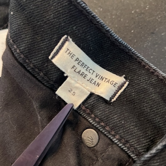 Madewell The Perfect Vintage Flare Jean in Sherborn Wash Size 25 - Picture 4 of 9